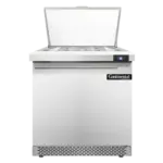 Continental Refrigerator SW32N12M-FB, Refrigerated Counter, Mega Top Sandwich / Salad Unit