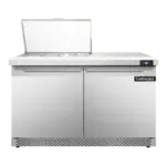 Continental Refrigerator SW48N12M-FB, Refrigerated Counter, Mega Top Sandwich / Salad Unit