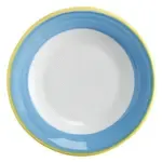 Corona PA1601901524, Dinner Plates, Porcelain, Blue