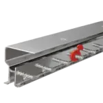 Curtron Products , QSD-12-67-UM-LC-OES-84X120, Strip Curtain Unit, 84" W, Clear