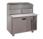 Delfield , 18648PDLP, Refrigerated Counter, Pizza Prep Table