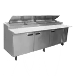 Delfield 18648PTLP, Refrigerated Counter, Pizza Prep Table