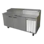 Delfield 18672PTBMP, Refrigerated Counter, Pizza Prep Table