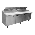 Delfield , 18672PTLP, Refrigerated Counter, Pizza Prep Table