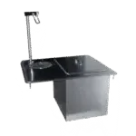 Delfield 204-P, Ice & Water Unit, Drop-In, Insulated