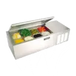 Delfield CTP 8146-NBP, Refrigerated Countertop Pan Rail