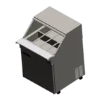 Delfield F18MC32-FSP, Refrigerated Counter, Mega Top Sandwich / Salad Unit