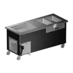 Delfield KH2CR-74-BP, Serving Counter, Hot & Cold