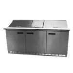 Delfield UC4472N-30M, Refrigerated Counter, Mega Top Sandwich / Salad Unit