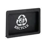 Dispense-Rite FMRD-1BT, Built-in trash doors, Polystyrene, Black