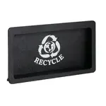 Dispense-Rite FMRD-2BT, Built-in trash doors, Polystyrene, Black