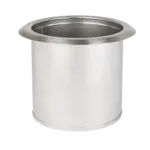 Dispense-Rite TCD-2-NB, Waste Chute, Stainless Steel