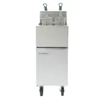Frymaster GF14 w/ MILLIVOLT, Fryer, Gas, Floor Model, Full Pot, 40 Lb. Capacity
