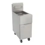 Frymaster GF40 w/ MILLIVOLT, Fryer, Gas, Floor Model, Full Pot, 50 Lb. Capacity
