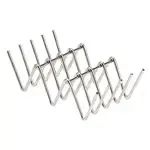 GET Enterprises 4-81823, Taco Prep / Hot Dog Tray, Stainless Steel