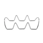 GET Enterprises 4-81833, Taco Prep / Hot Dog Tray, Stainless Steel