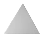 GET Enterprises DT200PC, Buffet Display Tray Aluminum, Resin, Blue, Triangle
