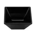 GET Enterprises ML-257-BK, Sauce Dish, Plastic, 3 Oz., Square