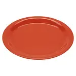 GET Enterprises , NP-6-RO, Plate, Plastic, Melamine, Round, Orange