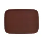 GET Enterprises NS-1014-BR, Serving Tray, Non-Skid, Polypropylene, Brown, Rectangular
