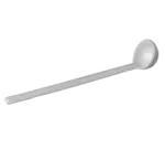 GET Enterprises SD001WW, Ladle, Salad Dressing, Metal, Resin, Solid, White