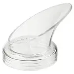 GET Enterprises Sm.Pour-CL, Salad Dressing Container, Lid, San Plastic
