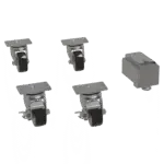 Glastender C-4X4-1/8-S, Casters