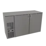 Glastender C2FB60, Back Bar Cabinet, Refrigerated