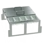 Glastender DICF-20B, Drawer Insert for Bar Coolers