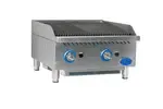 Globe GCB24G-SR, Charbroiler, Gas, Countertop