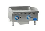 Globe GG24G, Griddle, Gas, Countertop
