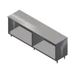 John Boos , 4CO4-36108, Work Table, Cabinet Base Open Front, 108" W