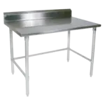 John Boos , ST6R5-24120GBK, Work Table, 109" - 120", Stainless Steel Top, 120" W