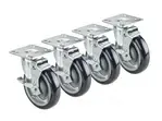 Krowne Metal 28-116S, Casters