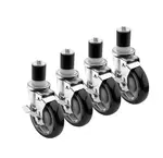 Krowne Metal 28-125S, Casters