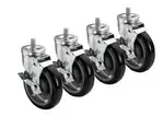 Krowne Metal 28-145S, Casters