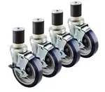 Krowne Metal 30-125S, Casters