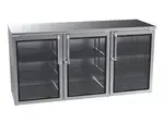 Krowne Metal BR72L-KSS-RRL, Refrigeration- Remote Back Bar Cooler