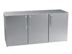 Krowne Metal BR72L-SNS-RLL, Refrigeration- Remote Back Bar Cooler