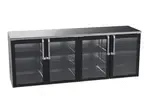 Krowne Metal BR96R-GSS-LLRR, Refrigeration- Remote Back Bar Cooler
