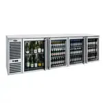 Krowne Metal BS108L-BNS-RRLL, Back Bar Refrigeration