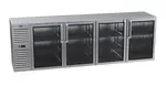 Krowne Metal BS108L-KNS-RLRR, Refrigeration- Self-Contained Back Bar Cooler