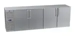 Krowne Metal BS108L-SNS-RLRR, Refrigeration- Self-Contained Back Bar Cooler