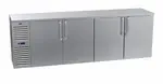Krowne Metal BS108L-SSS-LLLL, Refrigeration- Self-Contained Back Bar Cooler