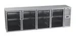 Krowne Metal BS108R-KNS-LRRL, Refrigeration- Self-Contained Back Bar Cooler