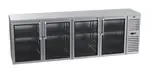 Krowne Metal BS108R-KSS-LLRL, Refrigeration- Self-Contained Back Bar Cooler