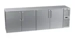 Krowne Metal BS108R-SNS-RRRR, Refrigeration- Self-Contained Back Bar Cooler