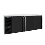 Krowne Metal BS84L-BNS-RRR, Back Bar Refrigeration