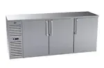 Krowne Metal BS84L-SSS-RRL, Refrigeration- Self-Contained Back Bar Cooler