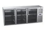 Krowne Metal BS84R-KNS-LRR, Refrigeration- Self-Contained Back Bar Cooler
